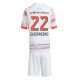 Bayern Munich Raphael Guerreiro #22 Gostujuci Dres za djecu 2025-26 Kratak Rukav (+ Kratke hlače) Bayern Munich Raphael Guerreiro #22 Gostujuci Dres za djecu 2025-26 Kratak Rukav (+ Kratke hlače)